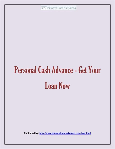 Personal Cash Advance New York